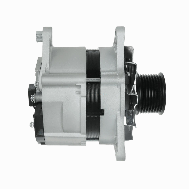 IA1420, 72735145, MG146, 504345414, 5801453376 12V, 80A, 8PK, 55mm ISKRA / LETRIKA Alternator untuk CARRARO AGRICUBE 70, 80, 90, CLAAS ELIOS 210, 220, 230