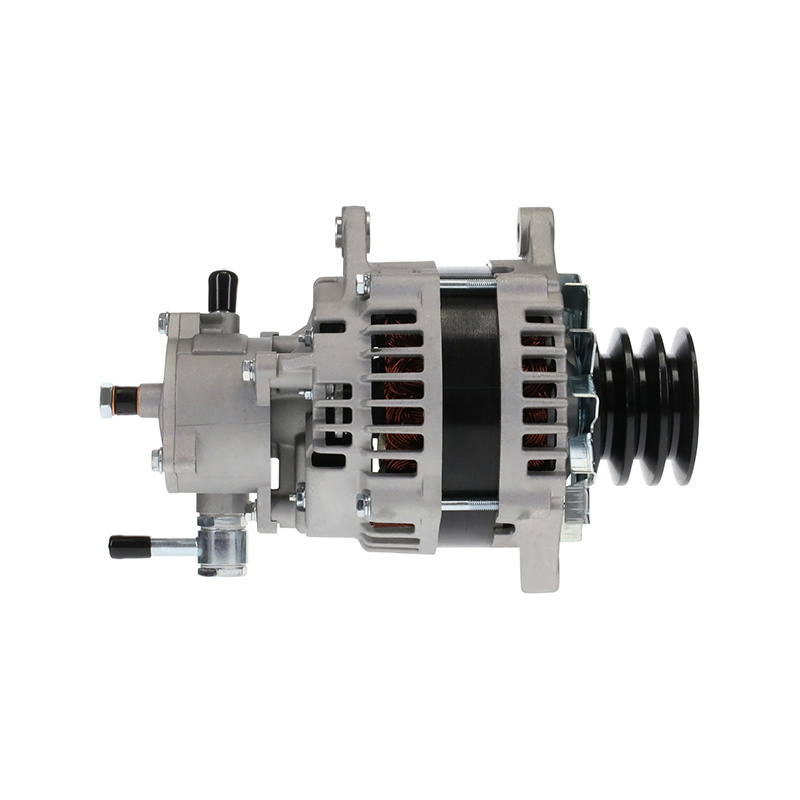 Alternator 24V 80A 3PK untuk ISUZU 4HE1/4HF1/4HK1 – Kompatibel dengan HITACHI LR280 Series, WAI 12718N